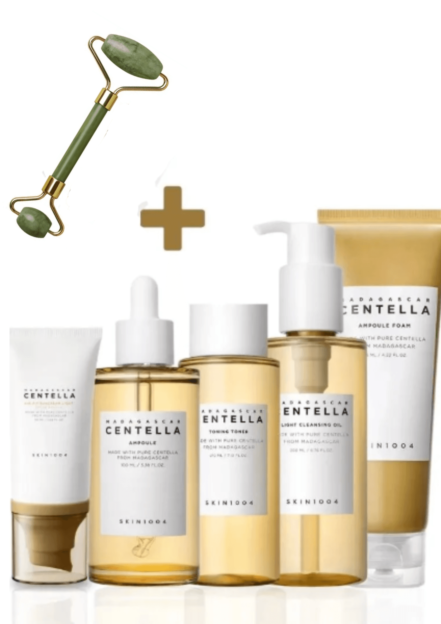 Centella Complete Skincare Set SPF30 | Cleanse, Tone & Hydrate (760ml)
