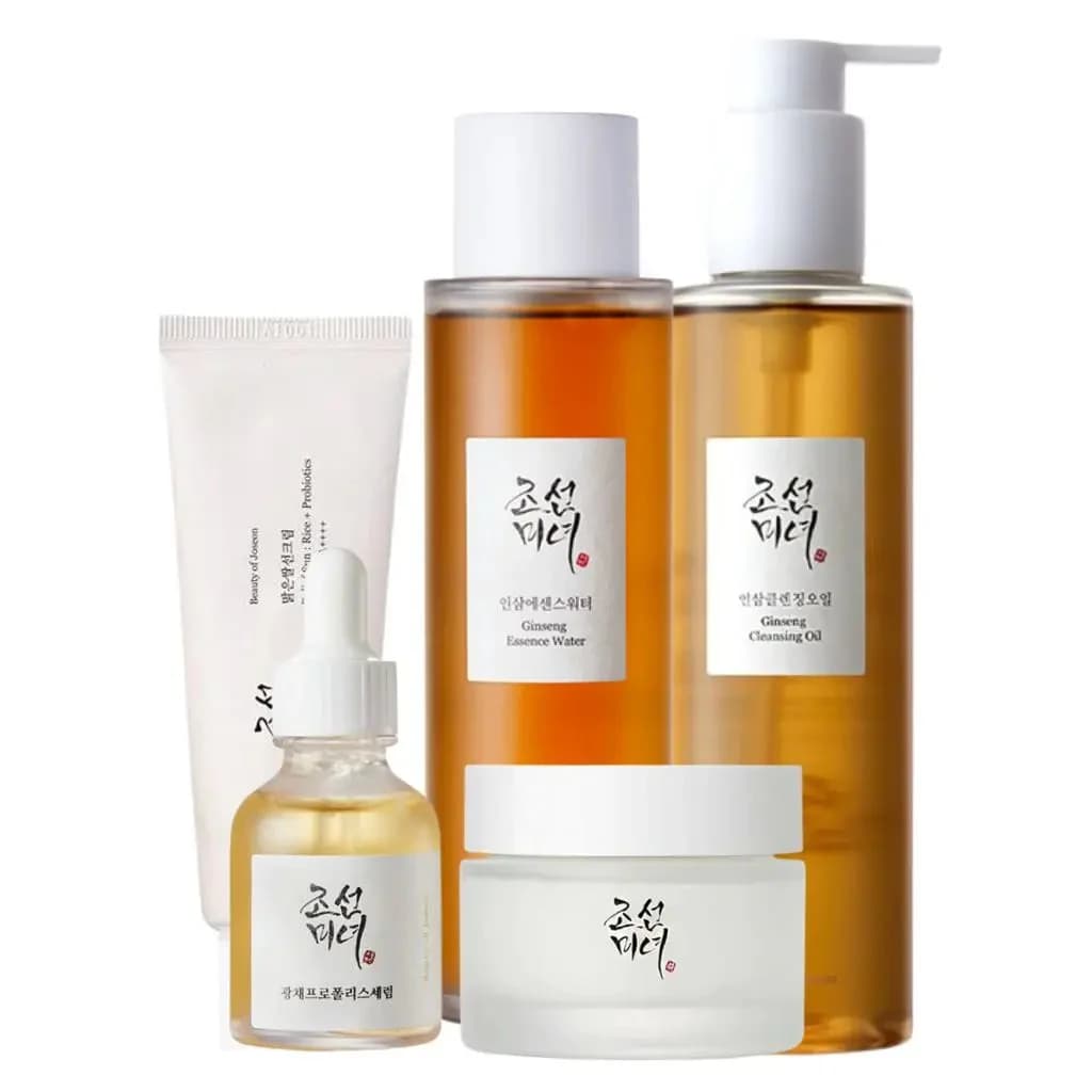 Korean Radiance Ritual Bundle | Ginseng & Rice Skincare Set