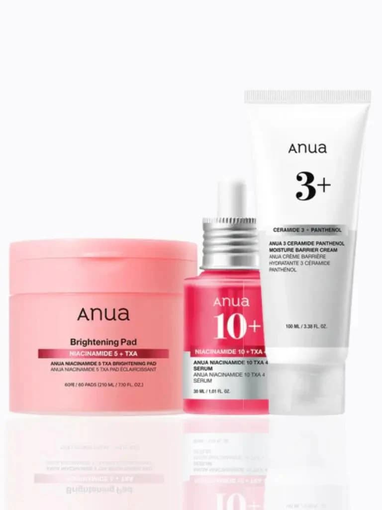 Niacinamide TXA Brightening Set with 3 Ceramide Barrier Cream