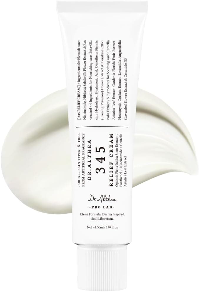 Dr.Althea 345 Relief Cream Blemish Relief Care, Soothing Recovery & Moisture