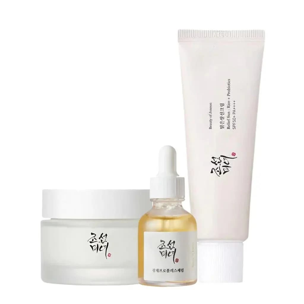 Beauty of Joseon Glow Kit – Sunscreen, Cream & Serum Set